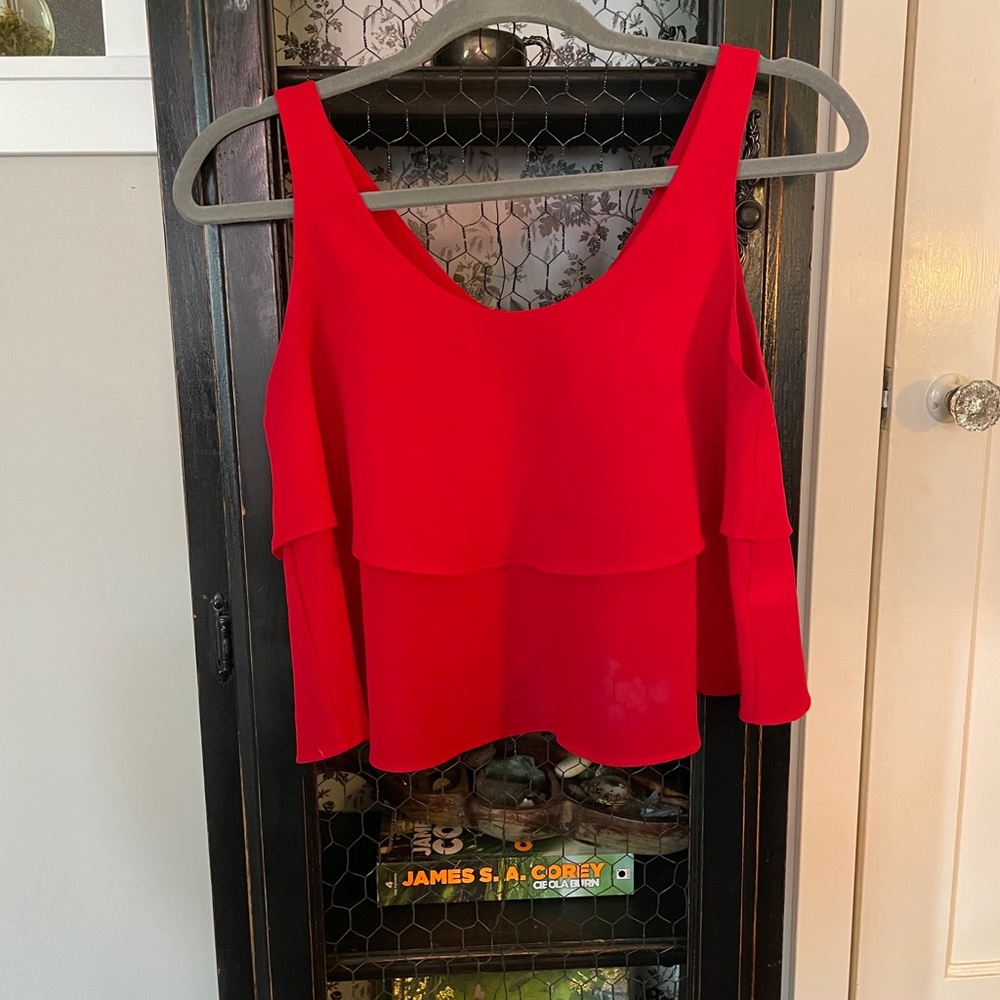 Dressy crop top🧡